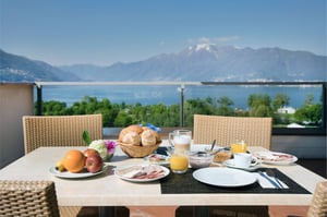 Hôtels Campofelice petit déjeuner Lac Majeur